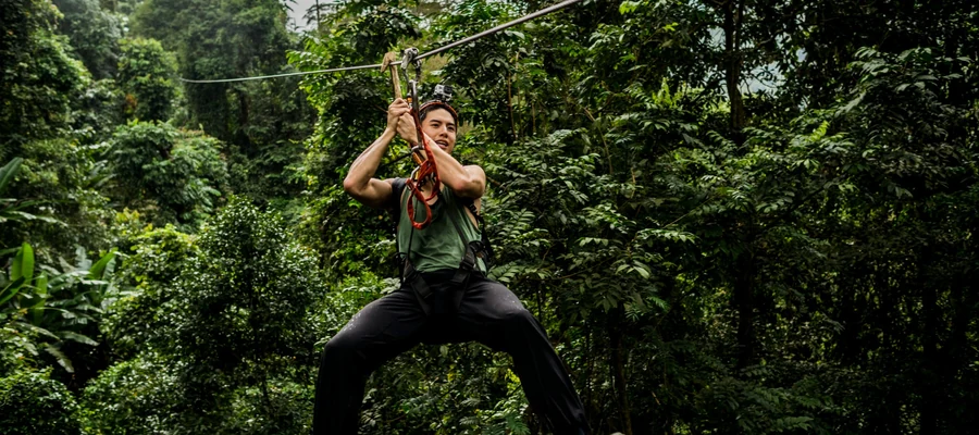 Ziplining adventure park Sri Lanka near Kitulgala and Ella — top adventure activities